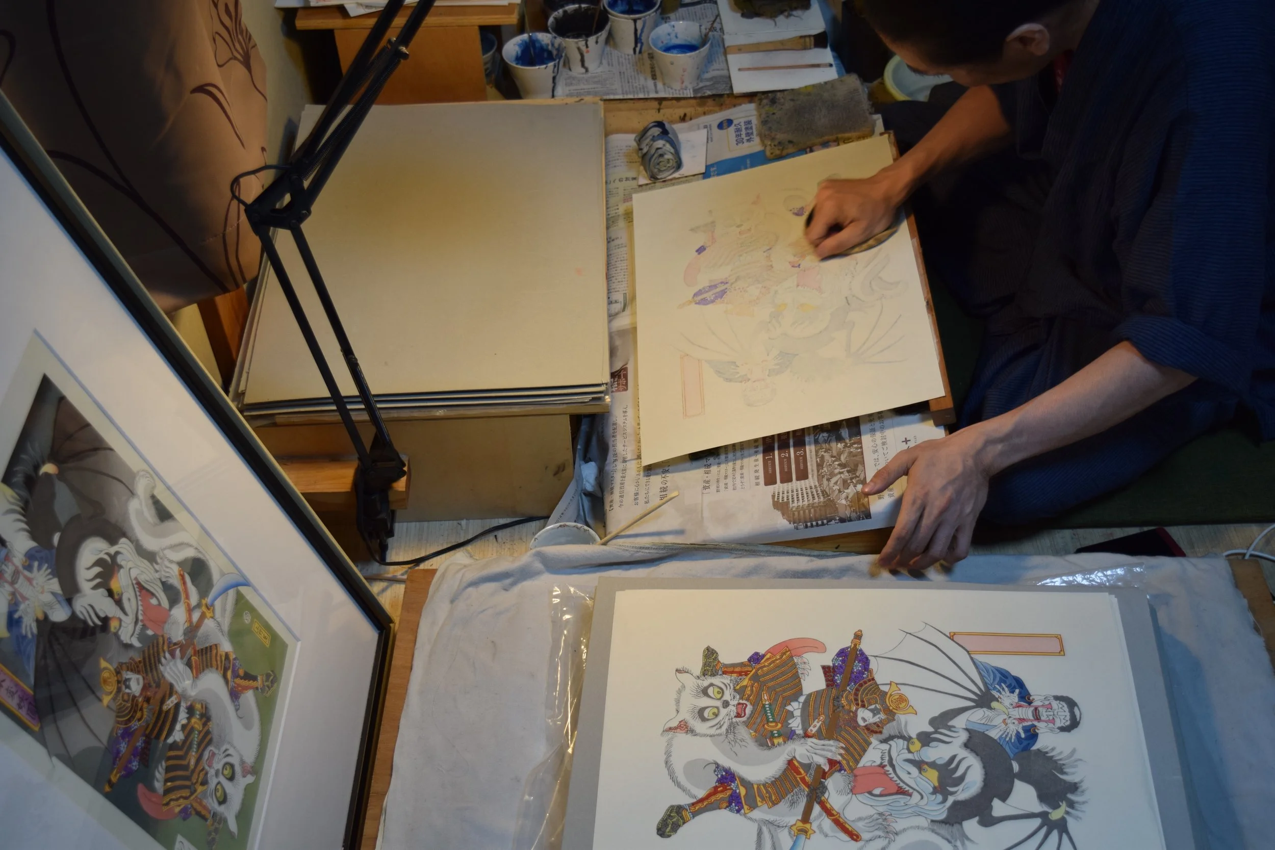 （当時物）吉崎観音AUTOGRAPH　MIGNION COLLECTION 2 UKIYO-E PROJECT